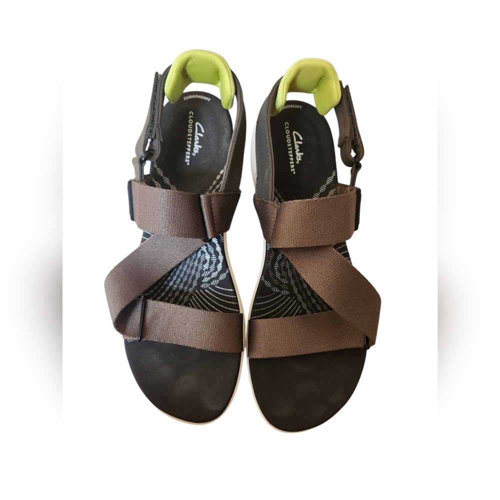 Clarks Cloudsteppers Sandals SZ 10M Womens - Picture 3 of 6